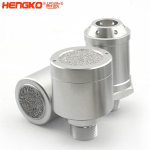 恒歌定制孔徑0.2-120μm不銹鋼氣體傳感器防爆外殼，耐腐蝕防水金屬過濾器