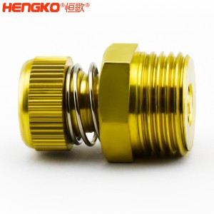 廠家批發HSD型可調節青銅消聲消音器多規格耐高溫消音降噪，用于電磁閥氣動靜音器接頭