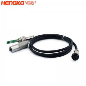 恒歌直銷不銹鋼RHT-H20-B平頭溫濕度傳感器探頭帶電線，用于農業(yè)大棚