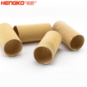 深圳定制供應銅燒結(jié)濾芯,可塑性強工業(yè)設備高溫燒結(jié)銅粉末過濾管