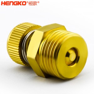 廠家批發HSD型可調節青銅消聲消音器多規格耐高溫消音降噪，用于電磁閥氣動靜音器接頭