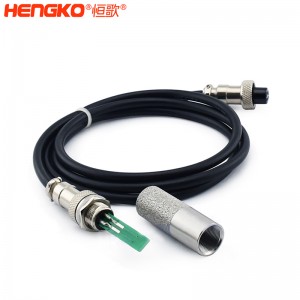 恒歌直銷不銹鋼RHT-H20-B平頭溫濕度傳感器探頭帶電線，用于農業(yè)大棚