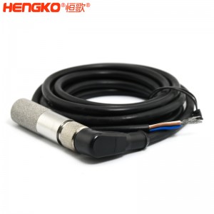 RHT系列高濕度雙防水土壤溫濕度傳感器探頭高靈敏高精度，用于溫室花園測量